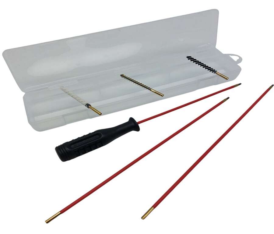 Completo Pulizia Carabina con Bacchetta in Acciaio Ricoperto PVC - mm4