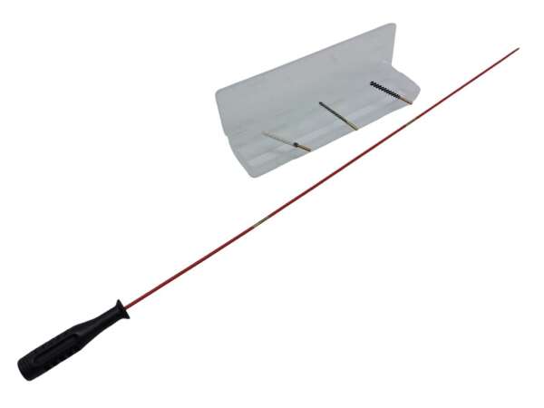 Completo Pulizia Carabina con Bacchetta in Acciaio Ricoperto PVC - mm5 - immagine 2
