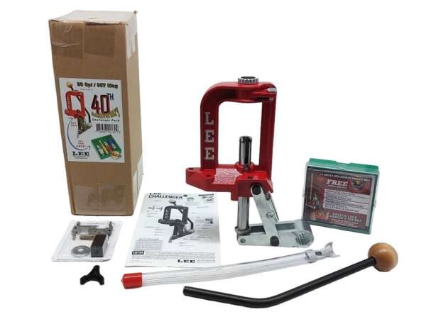 Lee Pressa Challenger III Kit 92130 con die 38 special 357 magnum - immagine 2