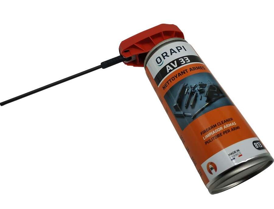 Olio Orapi AV33 813 Pulitore per armi 150 ml con beccuccio pieghevole direzionabile