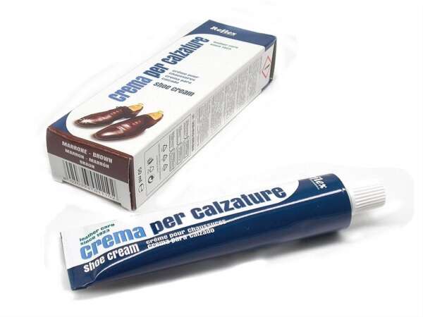 Crema Reflex cromatina super lucido marrone per scarpe
