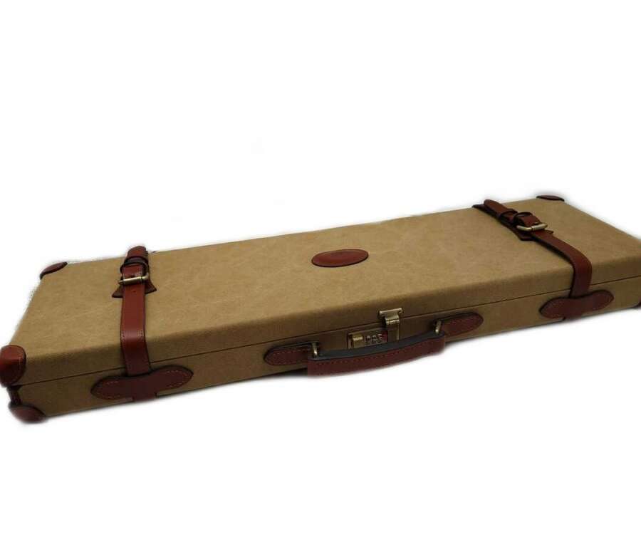 Valigetta Rasport Porta Fucile in tela Canvas e Pelle