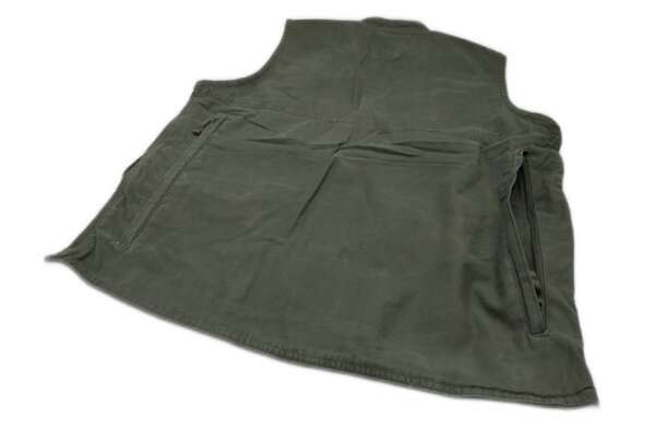 Gilet Caccia 100 cotone Washed verde - XXL - immagine 2