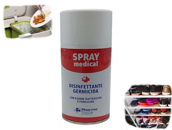 Spray Germicida Medical 150 ml Battericida e Funghicida