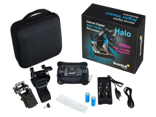 Visore notturno Levenhuk binoculare digitale HALO NVB10 per elmetto - immagine 2