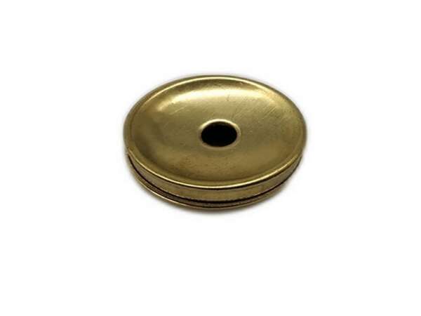 Richiamo Fischione in ottone tondo 28 mm - immagine 2