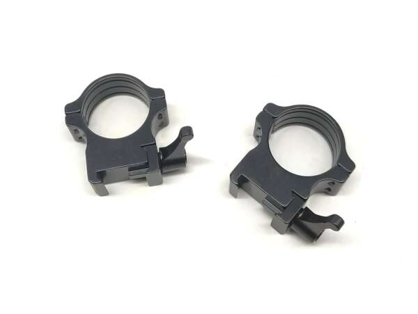 Attacco Rapido Optik 2 anelli H 13 da 30 mm per base weaver - immagine 2