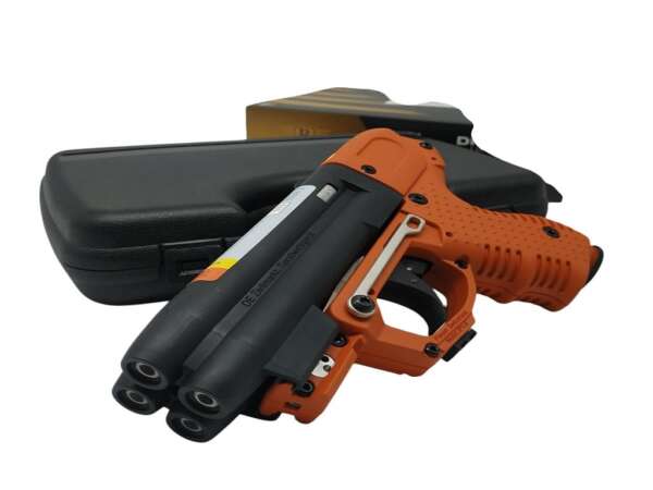 Pistola antiaggressione al Peperoncino Radar Piexon JPX6 con laser lunga gittata