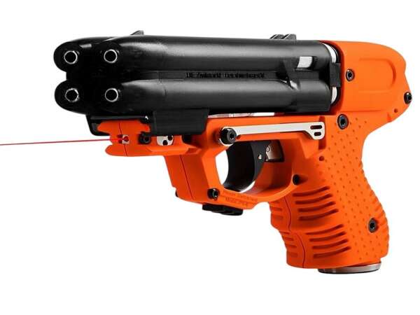 Pistola antiaggressione al Peperoncino Radar Piexon JPX6 con laser lunga gittata - immagine 3