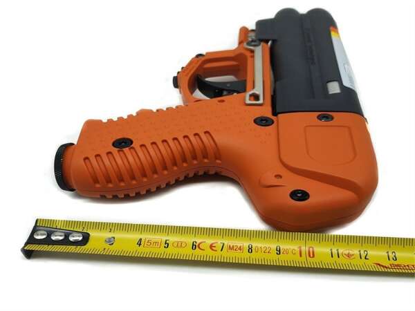 Pistola antiaggressione al Peperoncino Radar Piexon JPX6 con laser lunga gittata - immagine 5