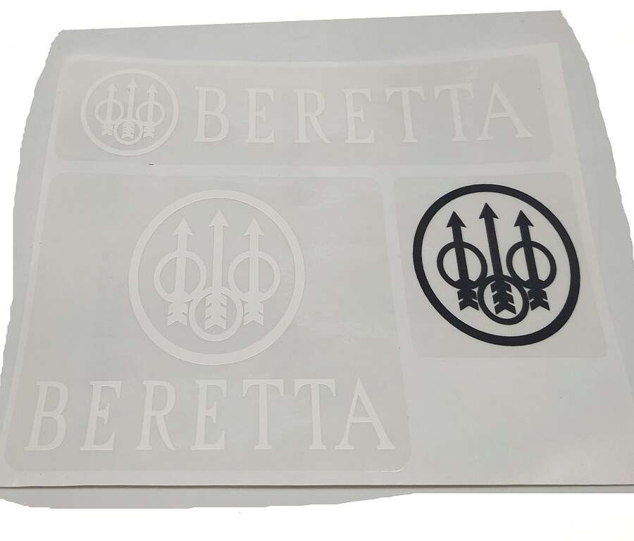 Set 3 pz Adesivo Beretta per Fucili