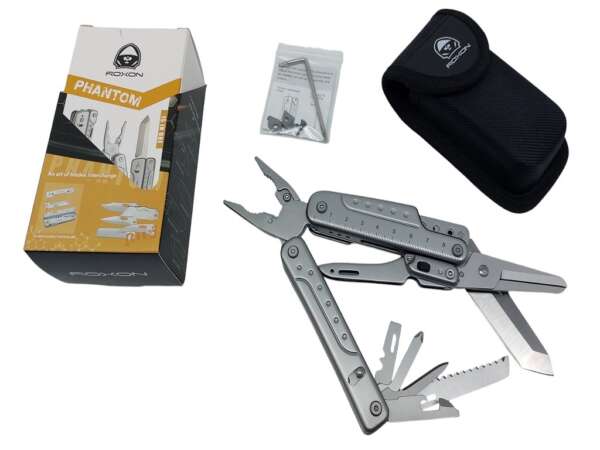 Pinza Roxon Multiuso S802 phantom in acciaio Inox