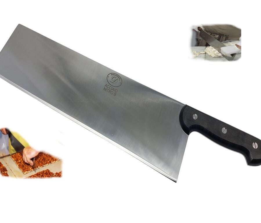 Coltello Delfiero mannaia per tonno spada torrone