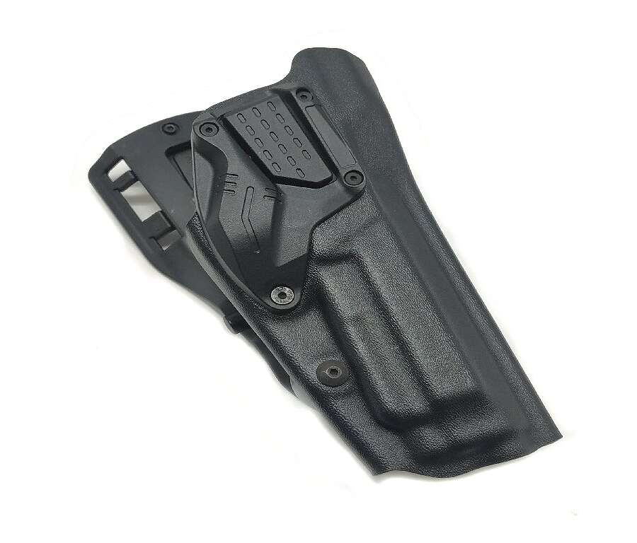 Fondina Radar in Kydex con passante girevole e regolabile con pulsante indice di sgancio per pistola beretta 92/98 - SX