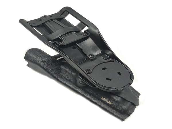 Fondina Radar in Kydex con passante girevole e regolabile con pulsante indice di sgancio per pistola beretta 92/98 - DX - immagine 3