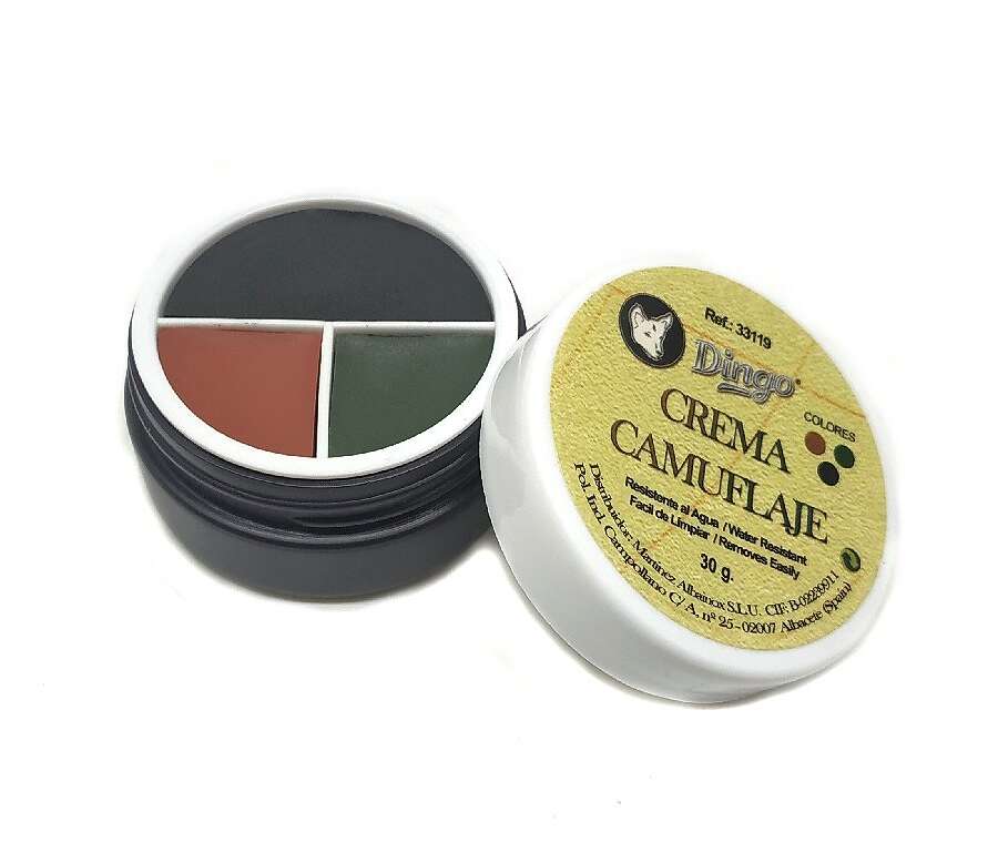 Cera trucco Dingo 3 colori per mimetizzarsi