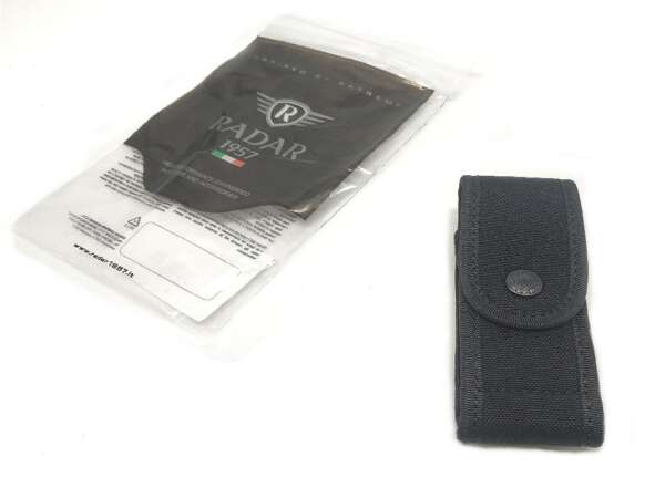 Porta caricatore in cordura Radar 40867001 con passante a bottone per beretta 92 98 - BLU-U