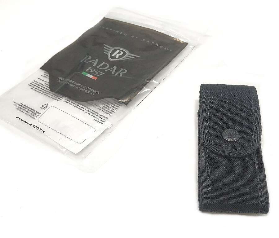 Porta caricatore in cordura Radar 40867001 con passante a bottone per beretta 92 98 - BLU-U