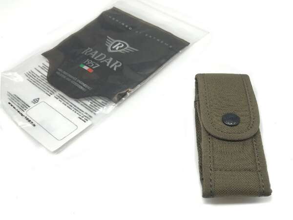 Porta caricatore in cordura Radar 40867001 con passante a bottone per beretta 92 98 - BLU-U - immagine 4