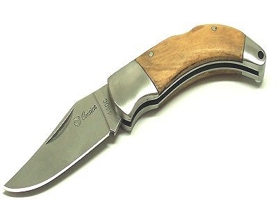 Coltello Corsica Testa Mora con manico in ulivo