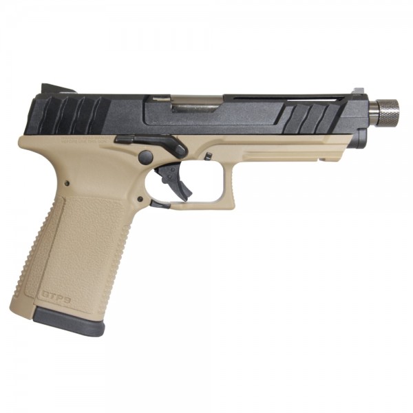 G&G GTP9 DESERT/BLACK FULL METAL SCARRELLANTE NEW MODEL (GG-GTP9BT)